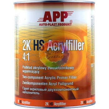 Грунт акриловый АРР 020415 2К HS Acrylfiller 4:1.1л, черный (без отвердителя)