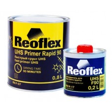 Швидкий акриловий грунт Reoflex UHS з затвер. 0,8 л + 0,2 л, чорний