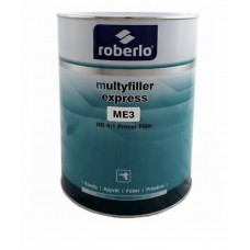Грунт акриловий автомобільний ROBERLO MULTYFILLER ME3 темно-сірий 4 л (без затверджувача)