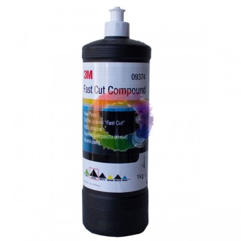 3М 09374 Полировальная Паста №1 Fast Cut Compound, 1 л