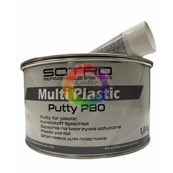 Шпатлевка для пластика SOTRO Multi Plastic P80, 1,8 кг